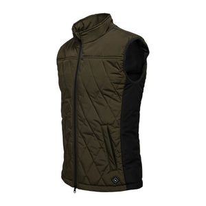 Veste chauffante homme Teide Back on Track - Noir - vue arriere