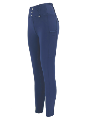 Woof Wear – Legging d'équitation Vision Woof Wear Navy | Sellerie Bucéphale