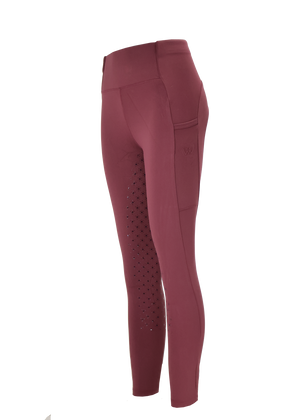 Woof Wear – Legging d'équitation Original Lite Woof Wear Plum 2 | Sellerie Bucéphale