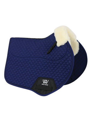 Woof Wear – Tapis de selle Close Contact mouton Woof Wear Navy | Sellerie Bucéphale