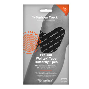 Welltex Tape predecoupe Butterfly 5 pieces Back on Track - emballage