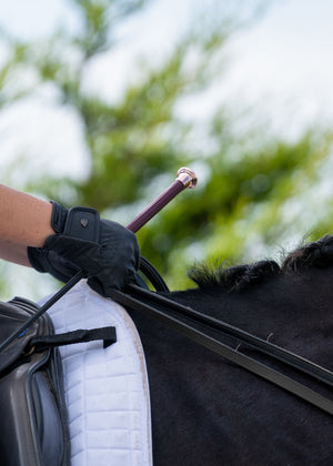 Woof Wear – Cravache de dressage Diamond Woof Wear Damson 2 | Sellerie Bucéphale