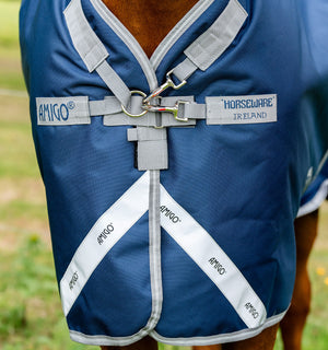 Couverture d’Extérieur Amigo® 1200D Plus 0g Horseware – Couvre-cou amovible