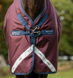 Couverture d’Extérieur Amigo® 1200D Plus 250g Horseware – Couvre-cou amovible