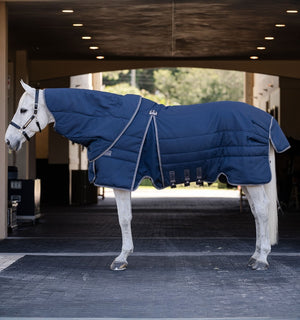 Couverture d’Écurie Rambo® Optimo Stable Plus 400g Horseware