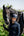 Casque ABUS Pikeur AirLuxe Supreme Glam Shiny nightsky, porté 1