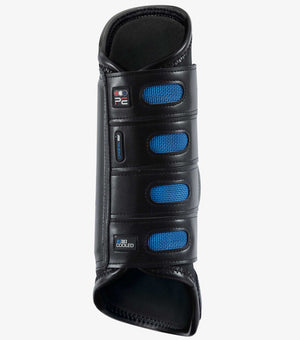 Woof Wear – Guêtres de cross Air Cooled Original postérieurs Premier Equine Black 4 | Sellerie Bucéphale
