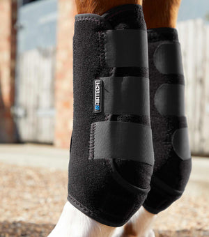 Woof Wear – Guêtres Sports Medicine Air-Tech Premier Equine Black 4 | Sellerie Bucéphale