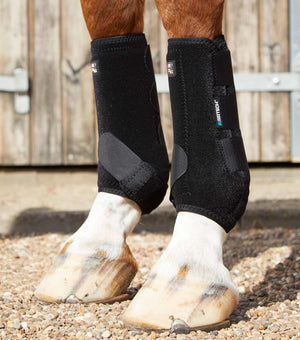 Woof Wear – Guêtres Sports Medicine Air-Tech Premier Equine Black | Sellerie Bucéphale