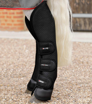 Woof Wear – Guêtres de transport Airtechnology Knee Pro-Tech Premier Equine Black 3 | Sellerie Bucéphale