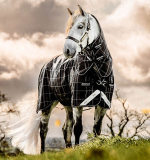 Ensemble Couverture d’Extérieur Rhino® Poney 0g + Doublure 200g Horseware