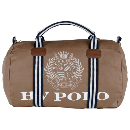 HV Polo – Canvas Sportbag Favouritas Marron  | Sellerie Bucéphale
