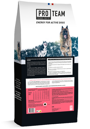 Crocchette per cani Crescita 4000 Pro Team