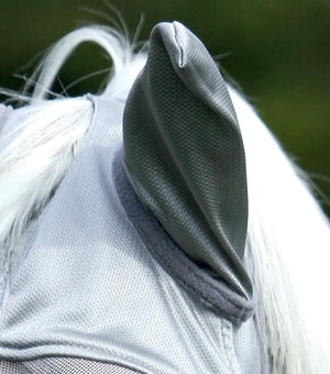Woof Wear – Masque anti-mouches Buster Xtra Premier Equine Silver 3 | Sellerie Bucéphale