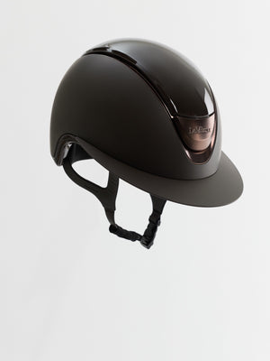Panneau pour casque Verv brillant marron, vue 2