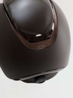 Panneau pour casque Verv brillant marron, vue 4