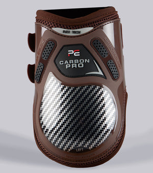 Woof Wear – Protège-boulets Carbon Pro Premier Equine Brown 2 | Sellerie Bucéphale