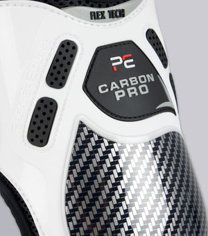 Woof Wear – Protège-boulets Carbon Pro Premier Equine White 3 | Sellerie Bucéphale
