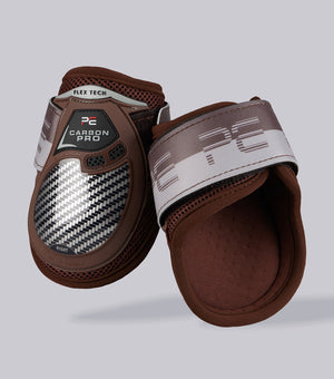 Woof Wear – Protège-boulets Carbon Pro LITE Premier Equine Brown | Sellerie Bucéphale