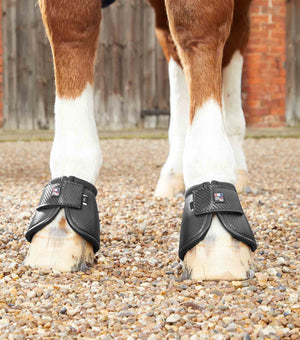 Woof Wear – Cloches Carbon Tech Kevlar No-Turn Premier Equine Black 4 | Sellerie Bucéphale