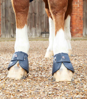 Woof Wear – Cloches Carbon Tech Kevlar No-Turn Premier Equine Navy 4 | Sellerie Bucéphale
