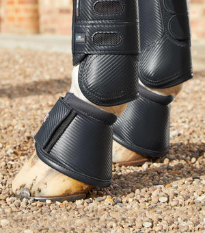 Woof Wear – Cloches Carbon Wrap Premier Equine Black 2 | Sellerie Bucéphale