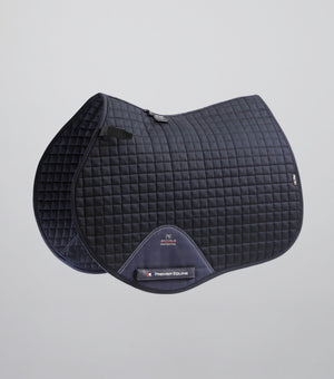 Woof Wear – Tapis de selle Close Contact coton mixte/CSO Premier Equine Navy | Sellerie Bucéphale