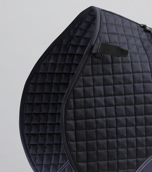 Woof Wear – Tapis de selle Close Contact coton mixte/CSO Premier Equine Navy 3 | Sellerie Bucéphale