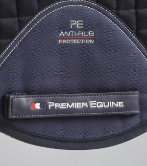 Woof Wear – Tapis de selle Close Contact coton mixte/CSO Premier Equine Navy 5 | Sellerie Bucéphale