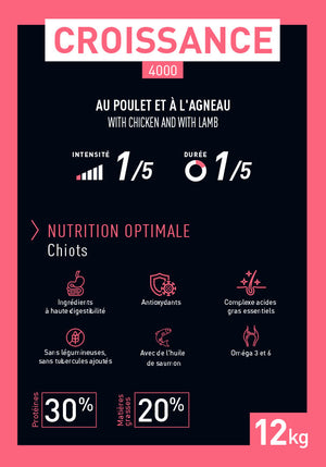 Crocchette per cani Crescita 4000 Pro Team