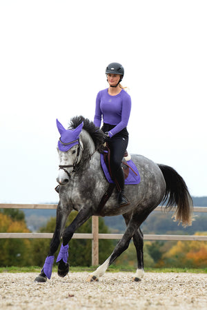 Eskadron – Tapis de selle Sparkle Crystal Eskadron Dynamic Purple DL - Dressage  | Sellerie Bucéphale