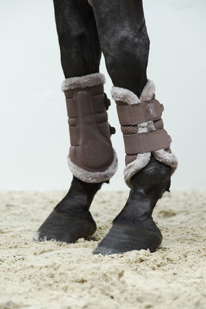 Eskadron – Guêtres Mesh Fauxfur Eskadron Classic SS24 Navy XXXS  | Sellerie Bucéphale