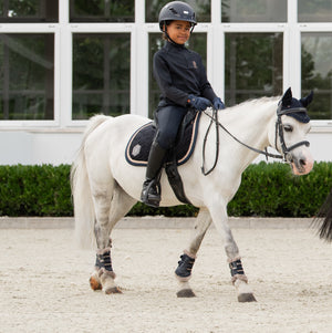 Eskadron – Guêtres GLAMSLATE FAUXFUR SHETTY Eskadron Heritage 2023 Pearl rose XXXS  | Sellerie Bucéphale