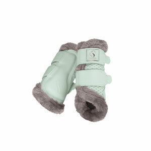 Eskadron – Guêtres Mesh Fauxfur Eskadron Classic SS24 Navy S  | Sellerie Bucéphale