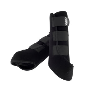 Eskadron – Guêtres Eskadron Pro Dressage Noir Antérieurs Pur-Sang (Cob) | Sellerie Bucéphale