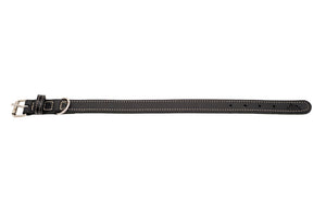 Collier en cuir pour chien CRAFT HUNTER x Eskadron — black — détail