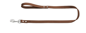 Laisse courte en cuir pour chien CRAFT HAND LOOP HUNTER x Eskadron — cognac — vue produit