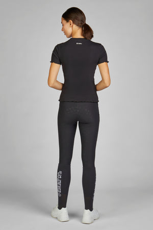 Eskadron – T-Shirt Rib Eskadron DYNAMIC Purple XS  | Sellerie Bucéphale