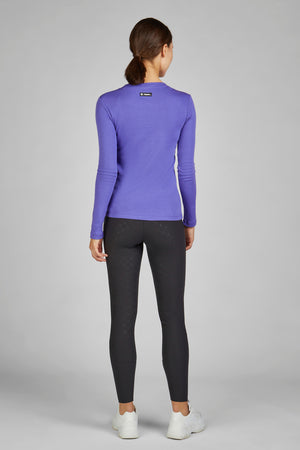 Eskadron – T-Shirt manches longues Eskadron DYNAMIC Purple S  | Sellerie Bucéphale