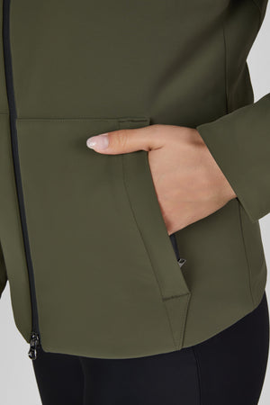 Veste Softshell à capuche – Eskadron Heritage Fanatics 2026/27 – deep moss