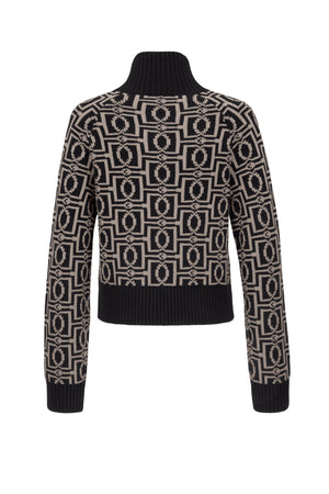 Gilet zippé en maille – Eskadron Heritage Fanatics 2026/27 – Black