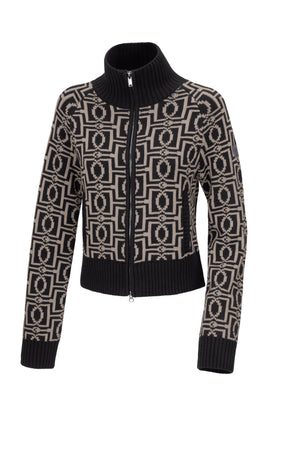 Gilet zippé en maille – Eskadron Heritage Fanatics 2026/27 – Black