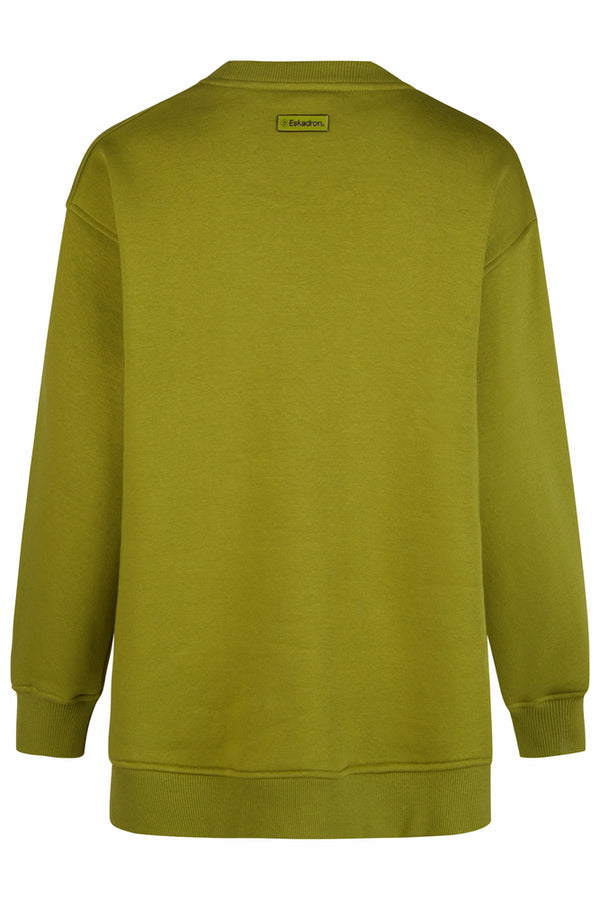 Übergroßes Sweatshirt <tc>Eskadron</tc> Platin 24