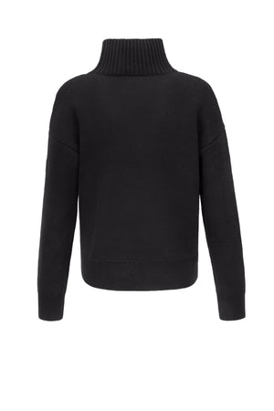 Pull col roulé en maille – Eskadron Heritage Fanatics 2026/27 – Black