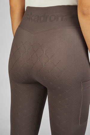Eskadron – Legging »Seamless Classic Sports« Eskadron SS24 Smoke Green XS  | Sellerie Bucéphale