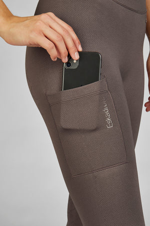 Eskadron – Legging »Seamless Classic Sports« Eskadron SS24 Smoke Green S  | Sellerie Bucéphale