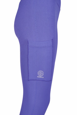 Eskadron – Legging Seamless Eskadron DYNAMIC Purple XL  | Sellerie Bucéphale