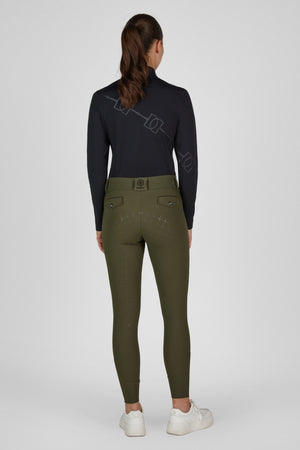 Pantalon d'Équitation Full Grip – Eskadron Heritage Fanatics 2026/27 – deep moss