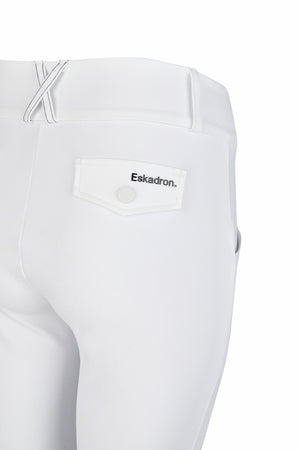 Eskadron – Pantalon d'équitation pour femme Eskadron DYNAMIC White XXS  | Sellerie Bucéphale