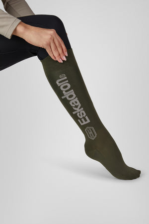 Chaussettes Hautes – Eskadron Heritage Fanatics 2026/27 – deep moss